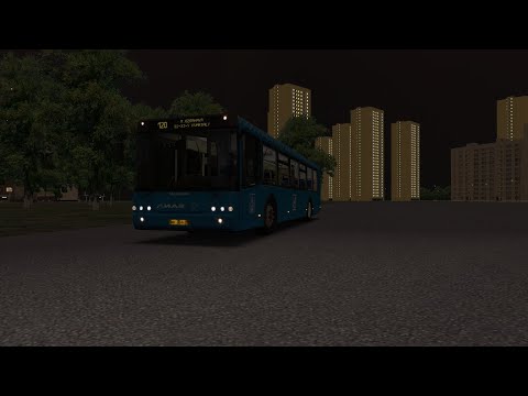 Видео: OMSI2, карта Moscow (Southwest, West, South) 2021, автобус ЛИАЗ 5292-60 2014г, с информатором