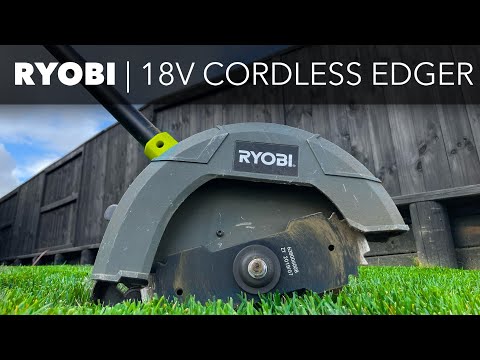 Видео: Аккумуляторный кромкорез Ryobi 18 В