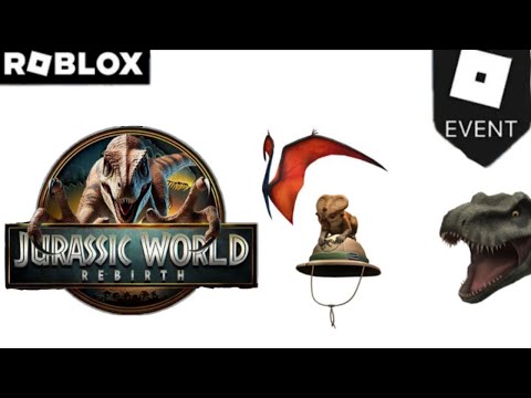 Видео: Как получить вещи Jurassic world в роблокс ивенте