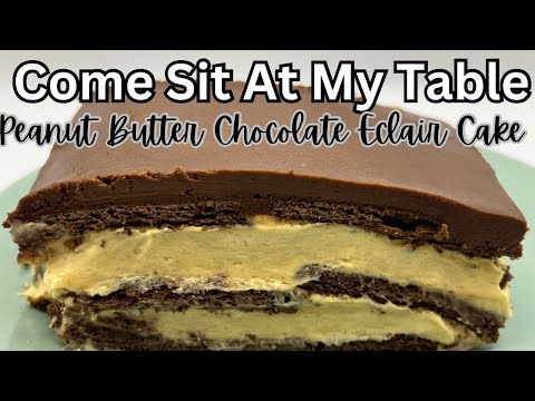 Видео: Шоколадный эклер с арахисовым маслом — легко приготовить, не нужно ничего готовить или печь. Осве...