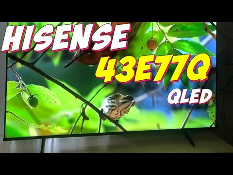 Видео: Телевизор Hisense 43E77Q