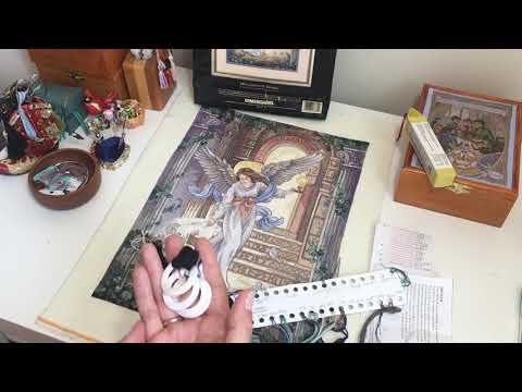 Видео: 194. Вышивка Крестом! НАКОНЕЦ-ТО! ГОТОВАЯ РАБОТА! Дименшенс Ангел Миллениума 3870