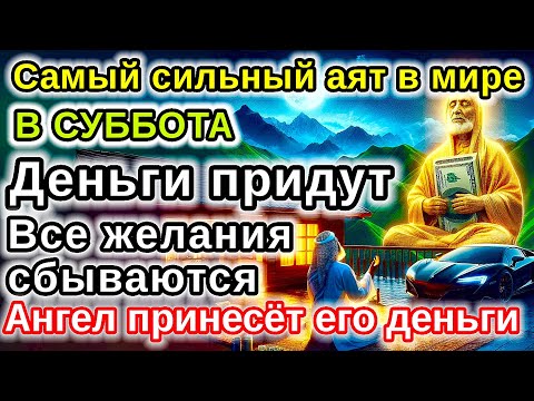 Видео: САМАЯ СИЛЬНАЯ Дуа в СУББОТА удача и богатство придут к вам! Деньги, желания и реки сбудутся!