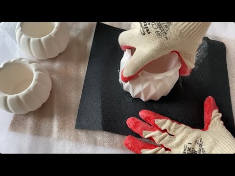 Видео: Кашпо из ГИПСА для букетов. ЗАЛИВКА, ШЛИФОВКА🏺