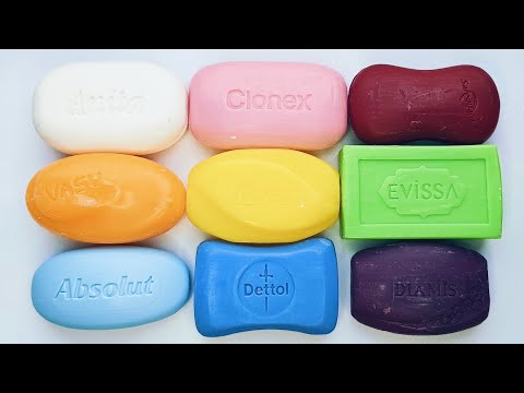 Видео: Cutting dry soap 🔪ASMR🧼  Резка мыла.