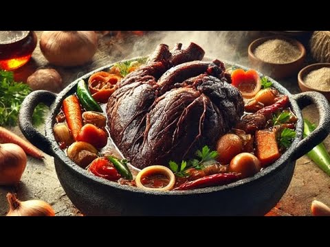 Видео: СЕРДЦЕ БЫЧЬЕ В АФГАНСКОМ КАЗАНЕ