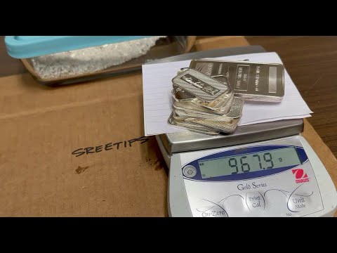 Видео: Серебряный элемент, изготавливающий электролит с использованием серебряных слитков