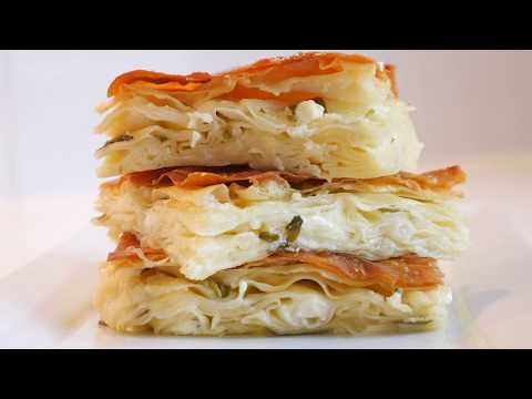 Видео: Су бёрек /Настоящий турецкий рецепт/Тесто для берек/Su Böreği Nasıl Yapılır/Turkish recipe