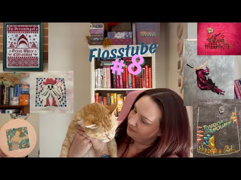 Видео: Flosstube #8 — Жутковатое карантинное шитье!