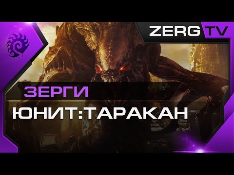 Видео: ★  [ ГАЙД ] по ЗЕРГАМ #1 - Юнит: Таракан - StarCraft 2 c ZERGTV ★