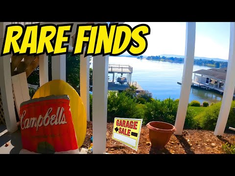 Видео: Гаражная распродажа в доме у озера за миллион долларов