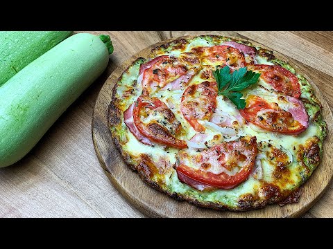 Видео: Такое вы еще не пробовали! КАБАЧКОВАЯ ПИЦЦА.