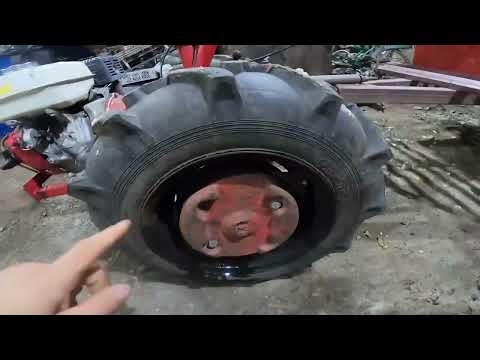 Видео: Мотоблок Беларус 09Н. Вспашка огородов, ремонт ступицы.