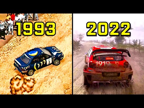 Видео: Эволюция игр WRC 1993-2022