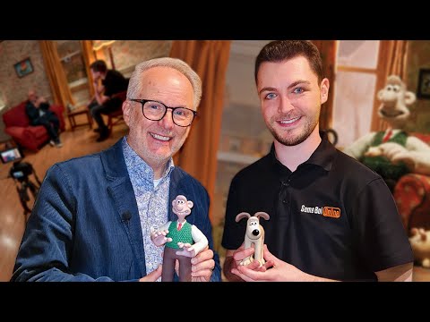 Видео: Интервью с Ником Парком в гостиной Уоллеса и Громита | Some Boi Online