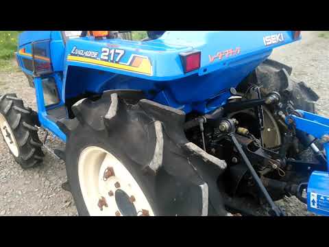 Видео: ISEKI TU217-продан