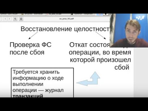 Видео: Журналируемые файловые системы