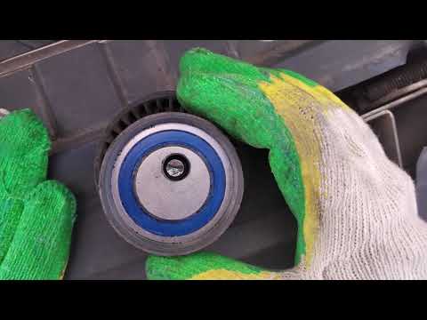 Видео: LADA GRANTA FL Натяжной регулируемый ролик генератора видео от Александра