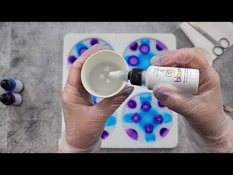 Видео: #1909 Обязательно к просмотру! Невероятный набор 3D-подставок из смолы с эффектом цветения