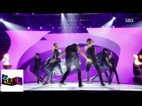 Видео: Бесконечный (БЕСКОНЕЧНЫЙ) назад @ популярный Inkigayo 140720