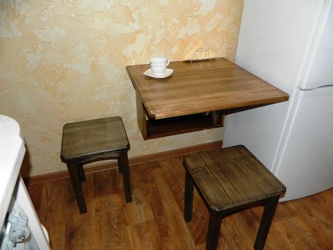 Видео: Откидной стол на кухню