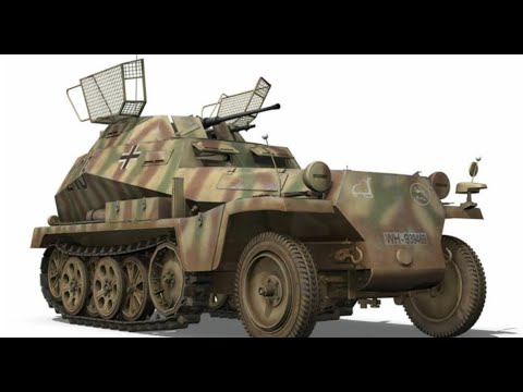 Видео: Немецкие специализированные варианты бронетранспортера Sd. Kfz.  250