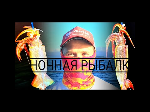 Видео: Ночная рыбалка! ловля КАЛЬМАРА!