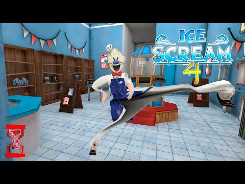 Видео: Баг резиновый Мороженщик 4 // Ice Scream 4