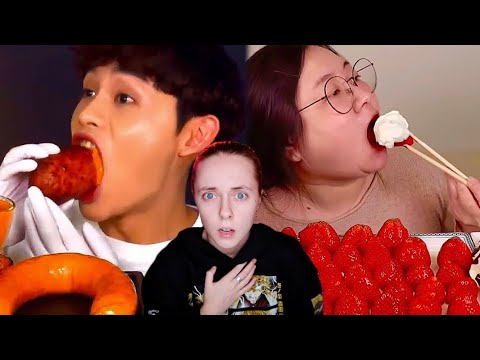 Видео: ЖЕСТЬ 😱 ЧТО ЭТИ КОРЕЙЦЫ СЕБЕ ПОЗВОЛЯЮТ 🔥 реакция на корейцев в асмр и мукбанг