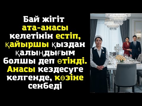 Видео: Бай жігіт ата-анасы келетінін естіп қайыршы қыздан қалыңдығым болшы деп өтінді Анасы кездесуге