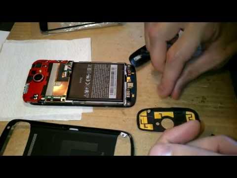 Видео: смартфон htc one s \ замена стекла