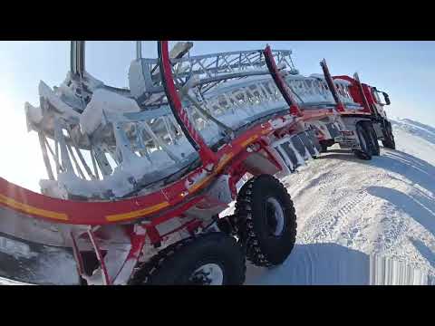 Видео: Вахта 2025 г. Чукотка. Сделано ТО и снова в строй. Билибино-Певек-Билибино. 07.03.2025год.    