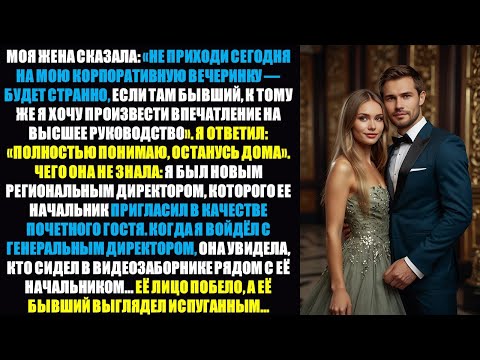 Видео: Жена сказала: «Оставайся дома, будет неловко, если там будет мой бывший» — но ситуация стала еще...