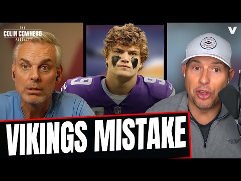 Видео: Почему Джей Джей Маккарти был ошибкой для «Миннесота Вайкингс» | Колин Коухерд, НФЛ