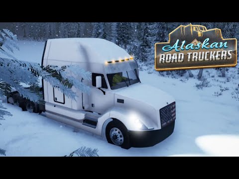 Видео: Лавиной Завалило Дорогу - Alaskan Road Truckers