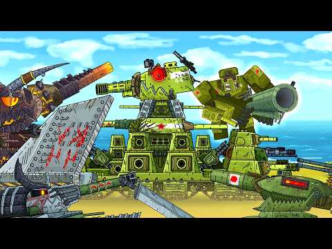 Видео: БОЛЬШАЯ ИСТОРИЯ как КВ-44 освобождал ОСТРОВ! + бонусная концовка