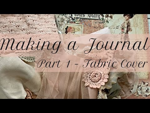 Видео: Создание журнала-журнала | Тканевая обложка