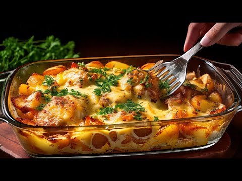Видео: Приготовьте курицу и картофель таким образом, результат удивителен