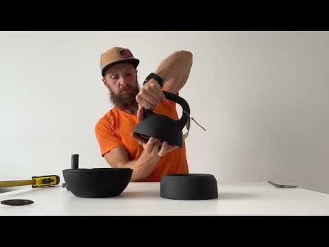 Видео: Разборная гиря 4-8-12-16 кг