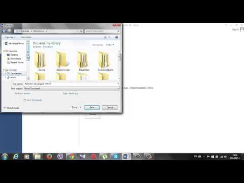 Видео: Урок_9_Обобщение на материала_Save_&_Print в MS Word 2013.
