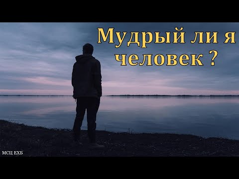 Видео: Мудрый ли я человек? К. В. Ясвилас. МСЦ ЕХБ