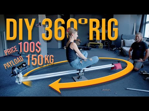 Видео: Самодельная установка для камеры ORBIT — суперпростая, супердешевая, суперпрочная.