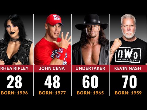Видео: Раскрыт реальный возраст рестлеров WWE в 2025 году