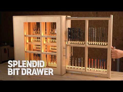 Видео: Изготовление вертикального ящика для бит / DIY / Remake