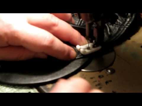 Видео: Как пошить кожаную фуражку Пошив  Часть 8