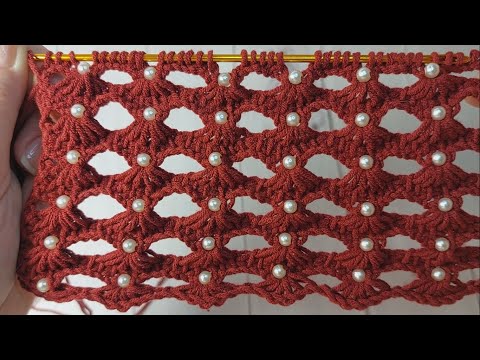 Видео: ИНТЕРЕСНЫЙ УЗОР крючком. Something new!!! Unusual crochet PATTERN