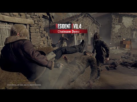 Видео: Resident Evil 4: Remake. Chainsaw Demo. Предрелизный замес. [Без смертей. Без комментариев]