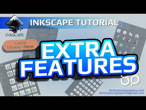 Видео: Я ЖЕЛАЛ БЫ ЗНАТЬ ОБ ЭТИХ ДОПОЛНИТЕЛЬНЫХ ВОЗМОЖНОСТЯХ В INKSCAPE
