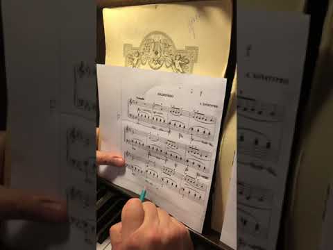 Видео: Урок online  А. Хачатурян Andantino  Профессиональная разметка романтической педали.