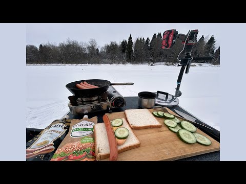 Видео: Первый выход на лед в 2025 году. Рыбалка на Истринское водохранилище, деревня Татищево